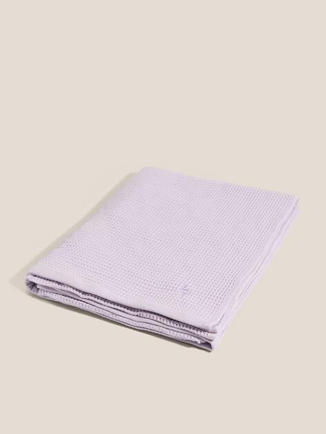 MAISON DAVID Waffle bath towel 100x150