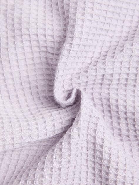 MAISON DAVID Waffle bath towel 100x150