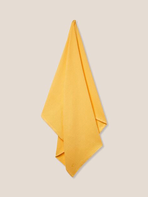 MAISON DAVID Waffle bath towel 100x150