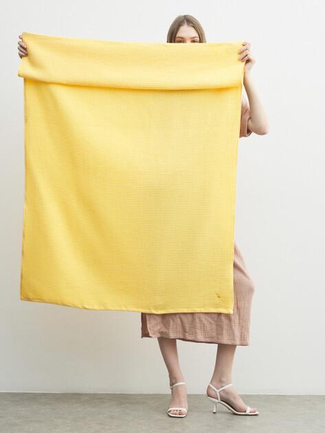 MAISON DAVID Waffle bath towel 100x150