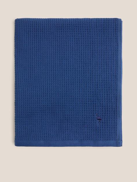 MAISON DAVID Waffle bath towel 100x150