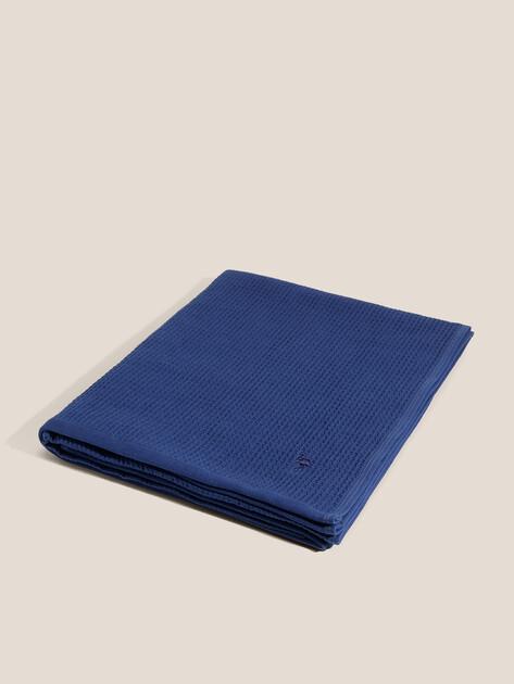 MAISON DAVID Waffle bath towel 100x150