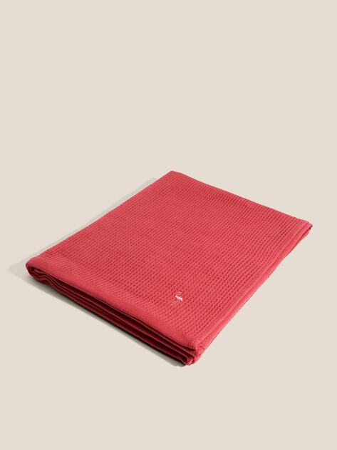 MAISON DAVID Waffle bath towel 100x150