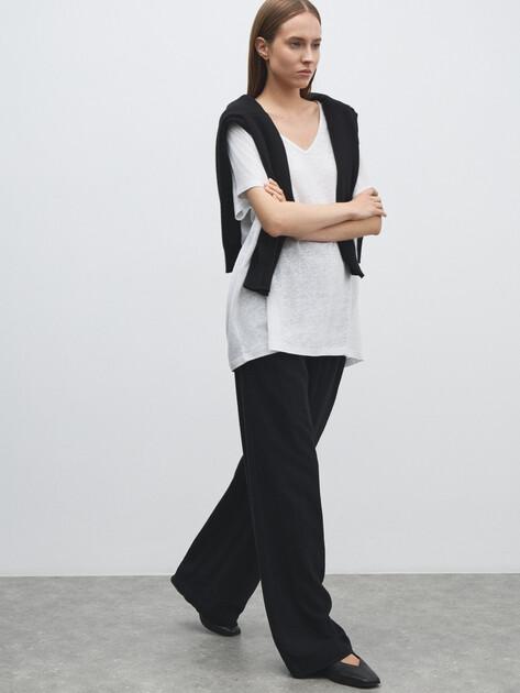 MAISON DAVID T-shirt (linen)