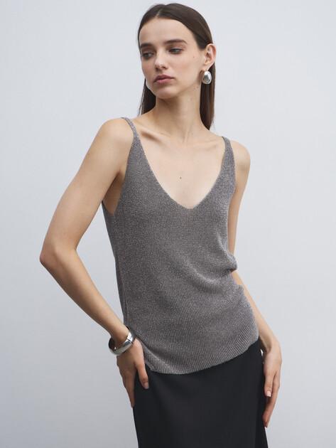 MAISON DAVID Top (viscose/polyester)