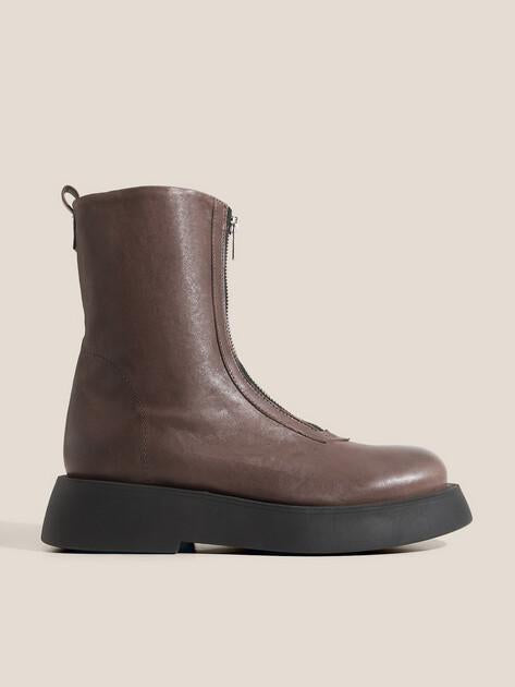 ERNESTO DOLANI SILICONE DONNA Boots (genuine leather)