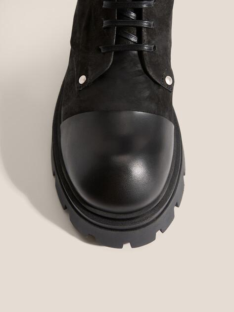 ERNESTO DOLANI DENTE DONNA Half Boots (Nubuck/Leather)