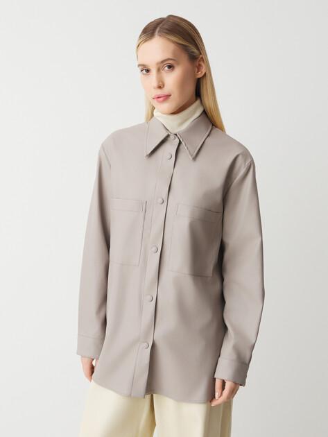 MAISON DAVID Shirt (faux leather)