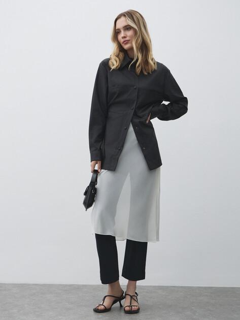 MAISON DAVID Shirt (faux leather)