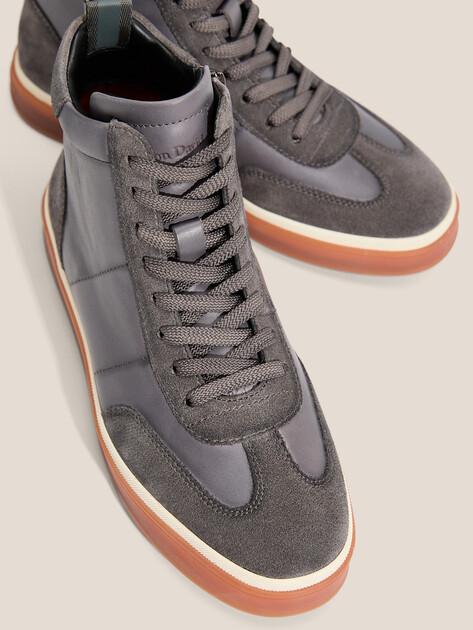 MAISON DAVID High-top sneakers (genuine leather/natural rubber sole)