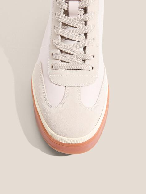 MAISON DAVID High-top sneakers (genuine leather/natural rubber sole)