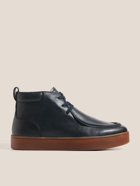MAISON DAVID Boots (genuine leather/natural rubber sole)