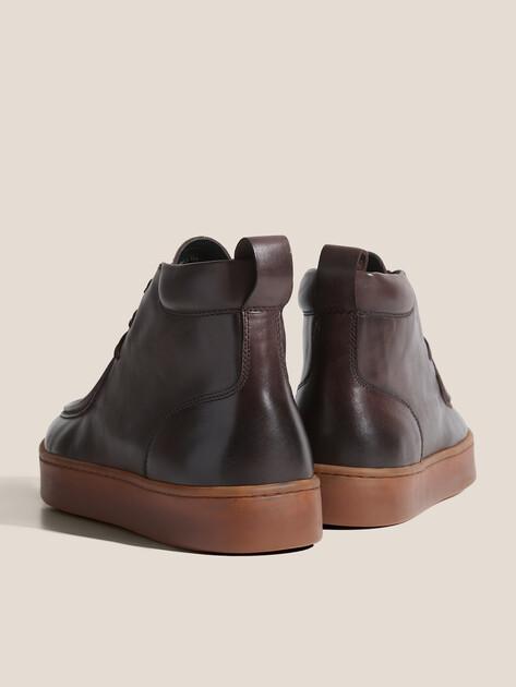 MAISON DAVID Boots (genuine leather/natural rubber sole)