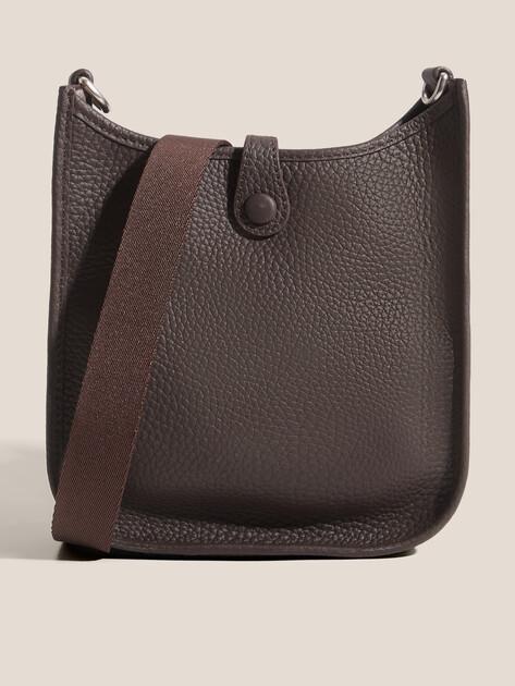 TENDANCE Crossbody Shoulder Bag (Genuine Leather)