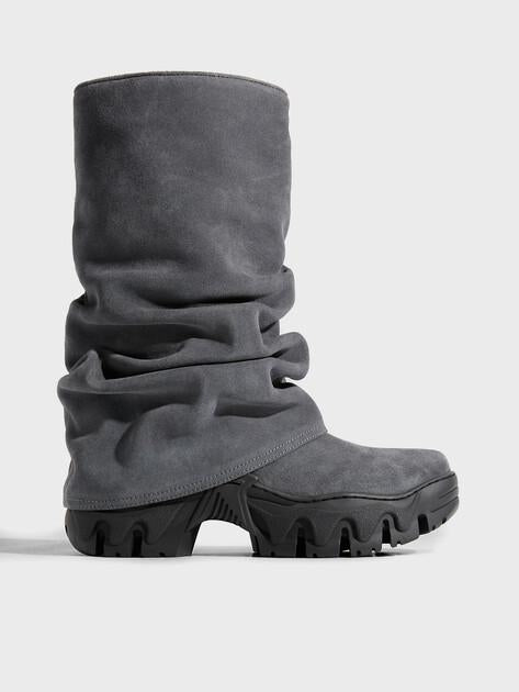 TENDANCE Half boots (natural suede)