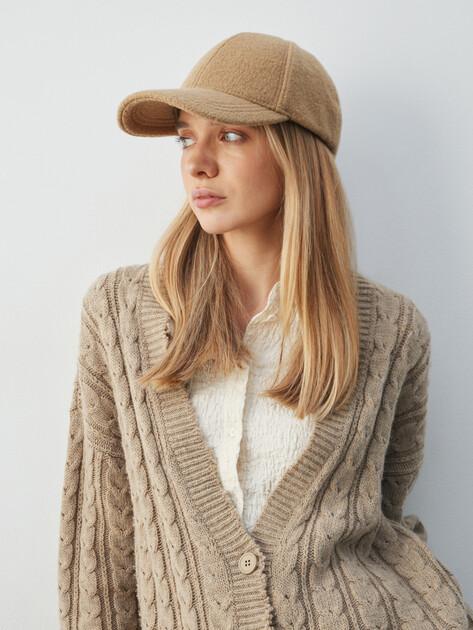 MAISON DAVID Baseball cap (natural wool)