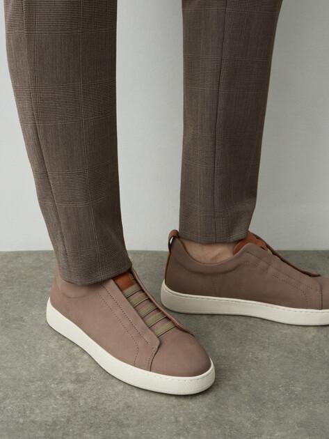 TENDANCE Sneakers (genuine nubuck/genuine leather)