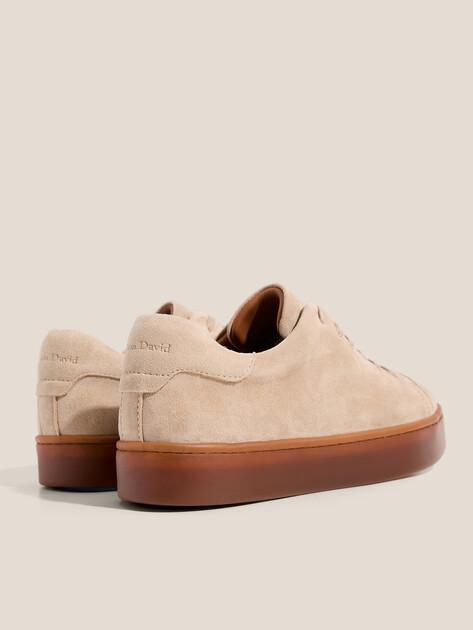 MAISON DAVID Sneakers (natural suede/natural rubber sole)