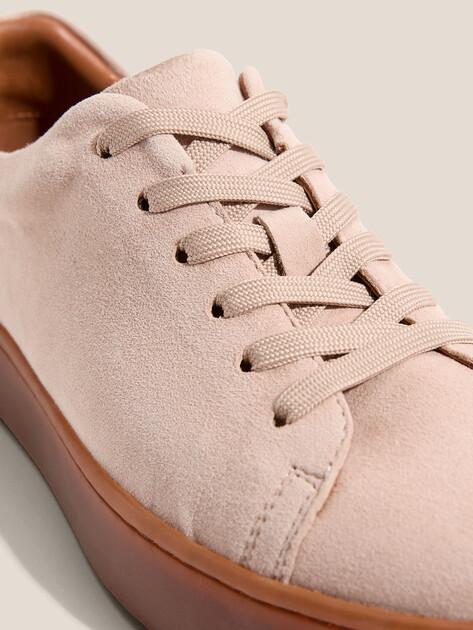 MAISON DAVID Sneakers (natural suede/natural rubber sole)