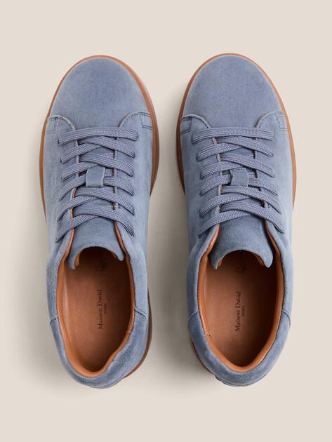 MAISON DAVID Sneakers (natural suede/natural rubber sole)