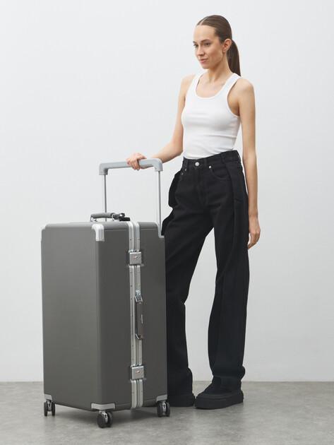 MAISON DAVID Suitcase (polycarbonate/aluminum), 103 l