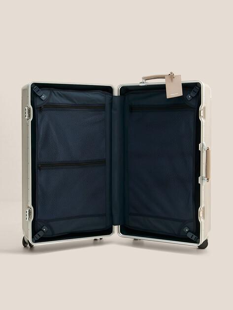 MAISON DAVID Suitcase (polycarbonate/aluminum), 103 l