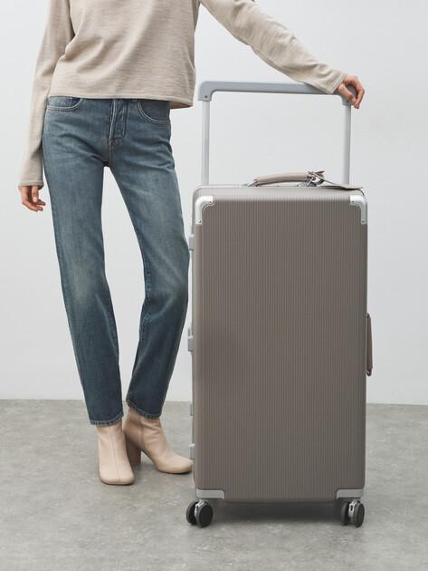 MAISON DAVID Suitcase (polycarbonate/aluminum), 103 l