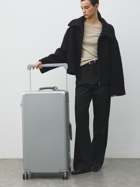 MAISON DAVID Suitcase (polycarbonate/aluminum), 103 l