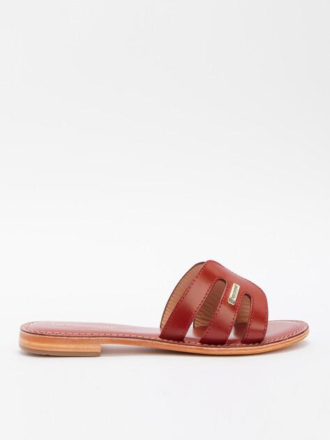 LES TROPEZIENNES Flip-flops (upper and sole made of genuine leather)
