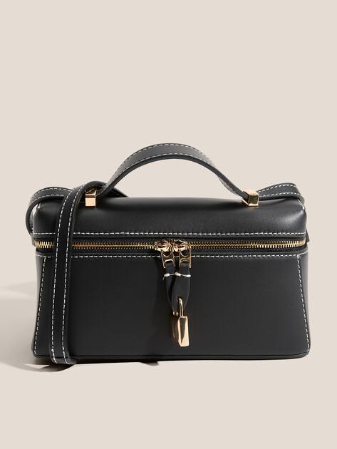 TENDANCE Crossbody Shoulder Bag (Genuine Leather)
