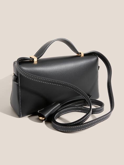 TENDANCE Crossbody Shoulder Bag (Genuine Leather)