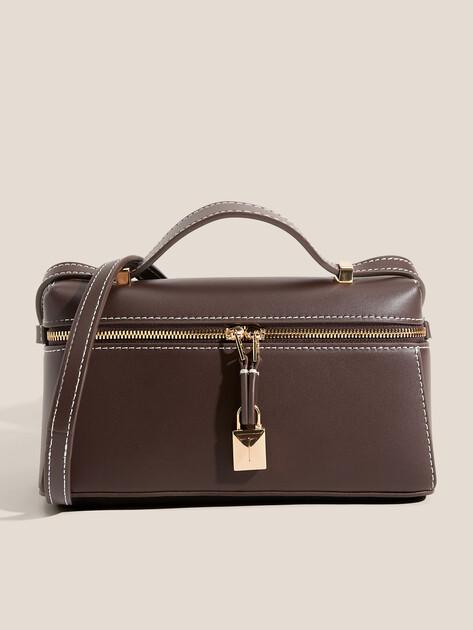 TENDANCE Crossbody Shoulder Bag (Genuine Leather)