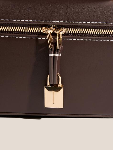 TENDANCE Crossbody Shoulder Bag (Genuine Leather)