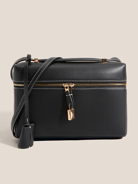 TENDANCE Crossbody Shoulder Bag (Genuine Leather)