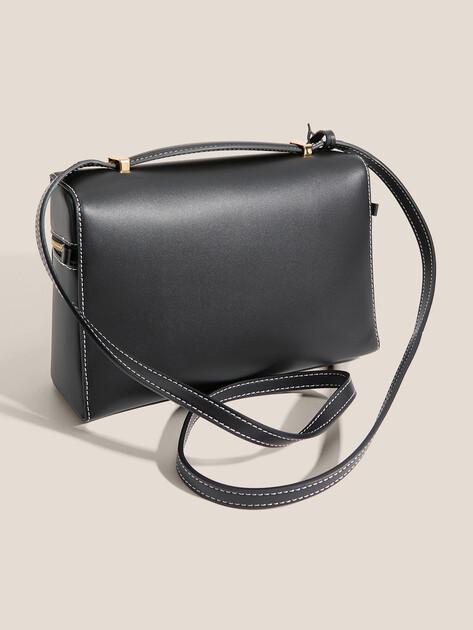 TENDANCE Crossbody Shoulder Bag (Genuine Leather)