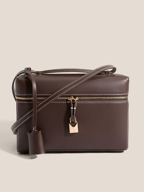 TENDANCE Crossbody Shoulder Bag (Genuine Leather)