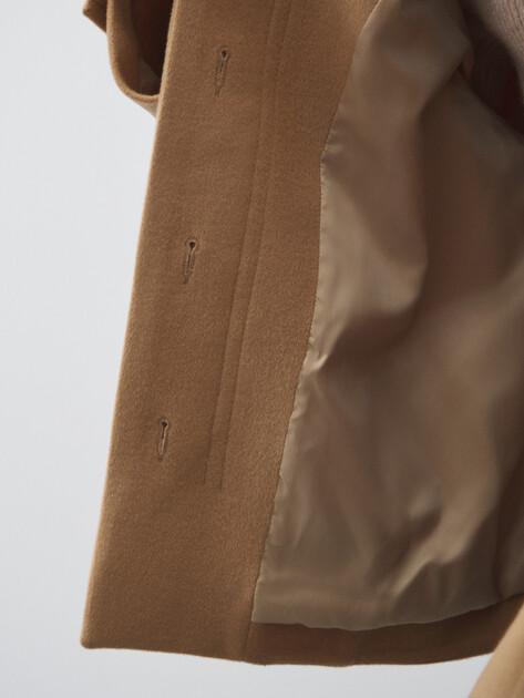 MAISON DAVID Short coat (natural wool)