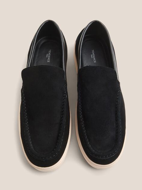 TENDANCE Loafers (genuine suede/genuine leather)