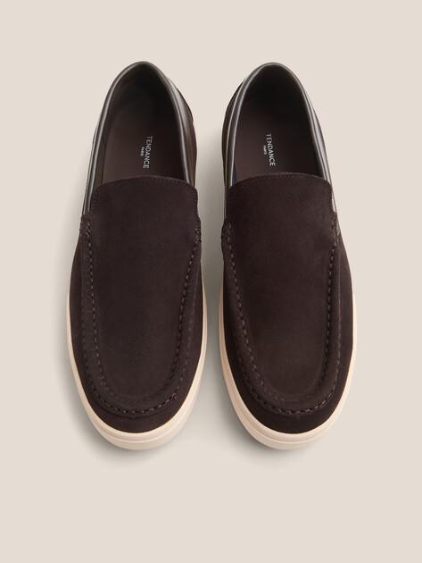 TENDANCE Loafers (genuine suede/genuine leather)