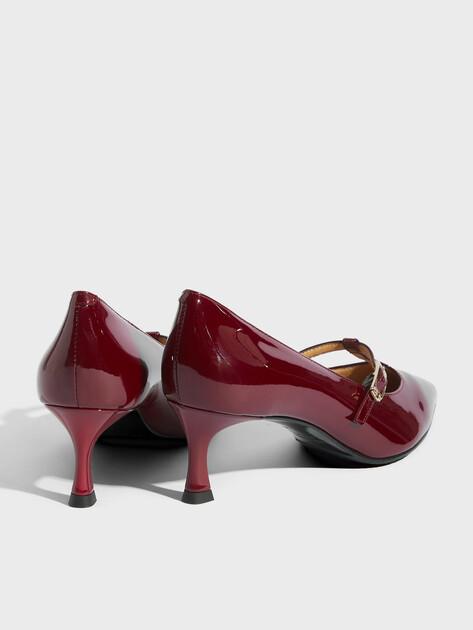 GIOVANNI FABIANI Mary Jane shoes (upper and sole made of genuine leather)