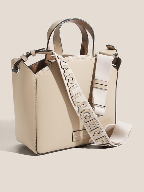 KARL LAGERFELD Тоут k/circle sm tote perforated (натуральная кожа)