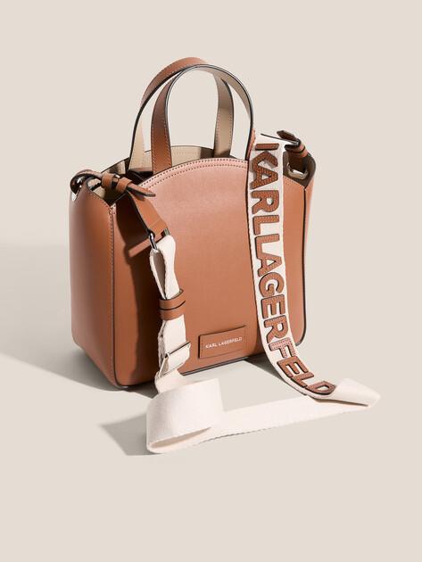 KARL LAGERFELD Тоут k/circle sm tote perforated (натуральная кожа)