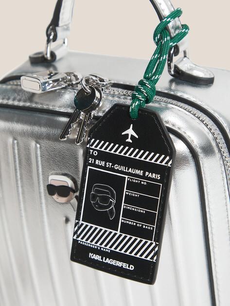 KARL LAGERFELD Ikon Suitcase Crossbody Bag (faux leather)