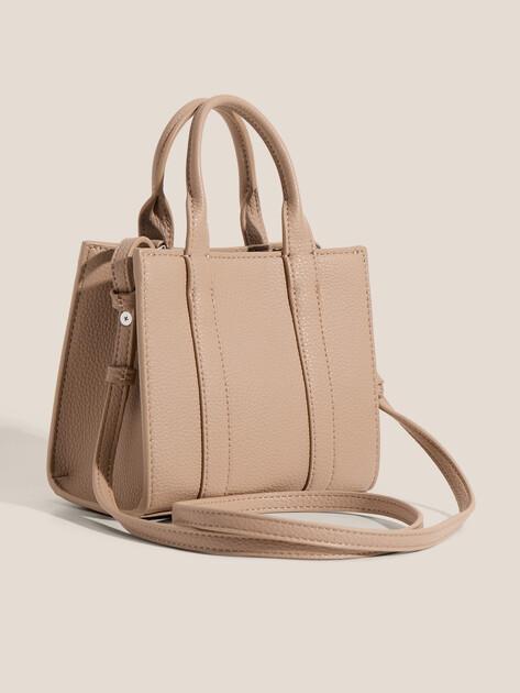 KARL LAGERFELD k/rsg mn square tote peb emb (faux leather)