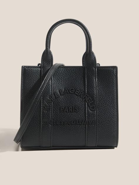 KARL LAGERFELD k/rsg mn square tote peb emb (faux leather)