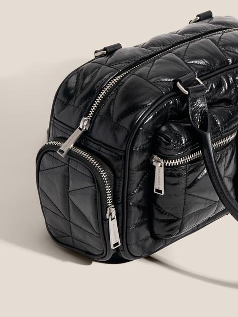 KARL LAGERFELD Сумка k/kuilt pockets md bowling bag (натуральная кожа/полиамид)