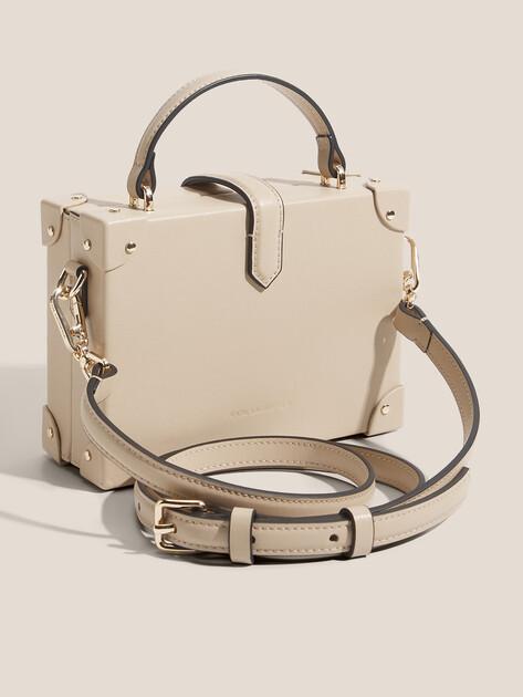 KARL LAGERFELD Сумка k/autograph padlock sm trunk (натуральная кожа)