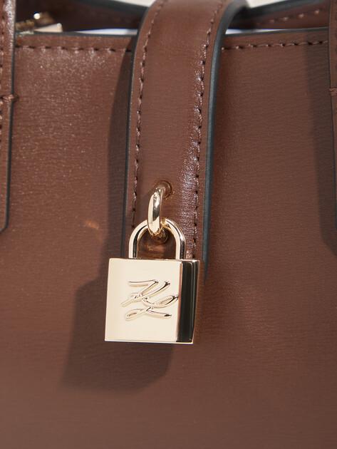 KARL LAGERFELD Сумка k/autograph padlock sh pouch (натуральная кожа)