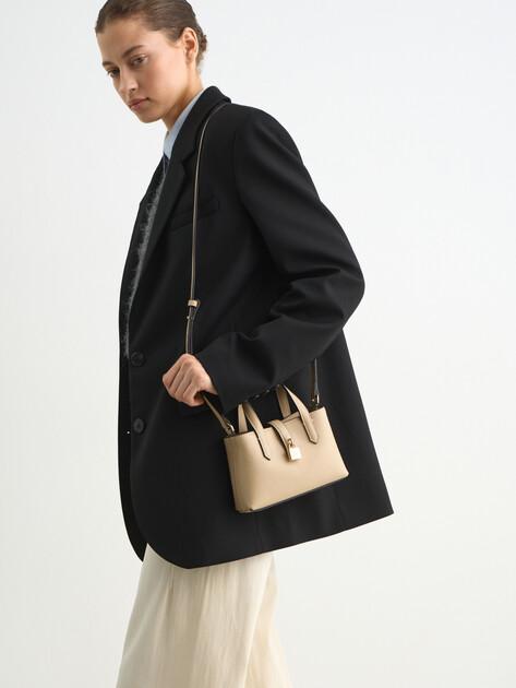 KARL LAGERFELD Сумка k/autograph padlock sh pouch (натуральная кожа)