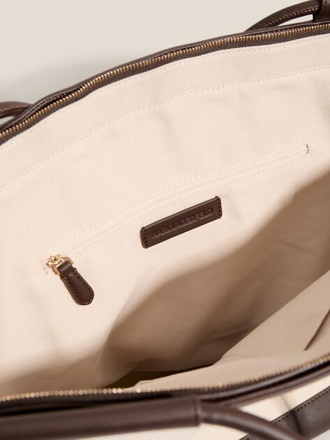 KARL LAGERFELD Сумка k/hotel karl large bag (текстиль/иск. кожа)